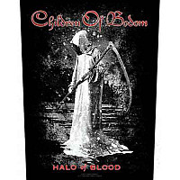 Children Of Bodom nášivka na záda CO+PES 30x27x36, Halo of Blood