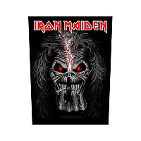 Iron Maiden nášivka na záda 30x27x36 cm, Eddie Candle Finger, unisex