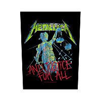 Metallica nášivka na záda 30x27x36 cm, And Justice For All