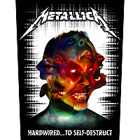 Metallica nášivka na záda 30x27x36 cm, Hardwired To Self Destruct
