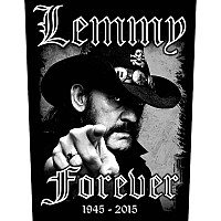 Motorhead nášivka na záda CO+PES 30x27x36 cm, Forever Black