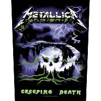 Metallica nášivka na záda 30x27x36 cm, Creeping Death