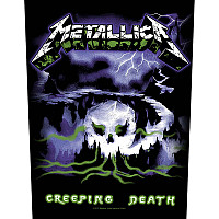 Metallica nášivka na záda 30x27x36 cm, Creeping Death