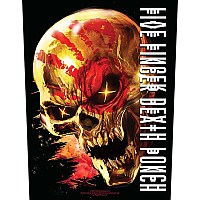 Five Finger Death Punch nášivka na záda 30x27x36 cm, And Justice for None