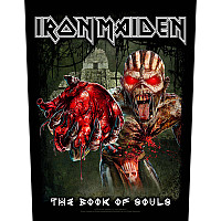 Iron Maiden nášivka na záda 30x27x36 cm, Eddie's Heart, unisex
