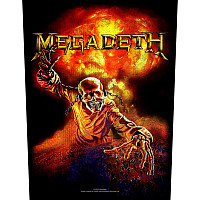 Megadeth nášivka na záda 30x27x36 cm, Nuclear