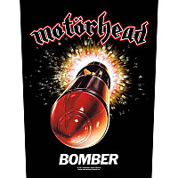 Motorhead nášivka na záda CO+PES 30x27x36 cm, Bomber 2021 Black