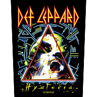 Def Leppard nášivka na záda 30x27x36 cm, Hysteria