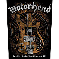 Motorhead nášivka na záda CO+PES 30x27x36 cm, Lemmy's Bass Black