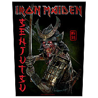 Iron Maiden nášivka na záda 30x27x36 cm, Senjutsu