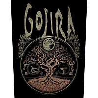 Gojira nášivka na záda 30x27x36 cm, Tree Of Life