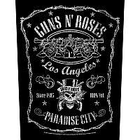 Guns N Roses nášivka na záda CO+PES 30x27x36 cm, Paradise City