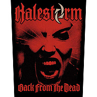 Halestorm nášivka na záda CO+PES 30x27x36 cm, Back From The Dead