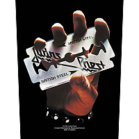 Judas Priest nášivka na záda 30x27x36 cm, British Steel
