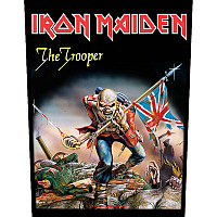 Iron Maiden nášivka na záda 30x27x36 cm, The Trooper, unisex