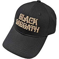 Black Sabbath kšiltovka, Text Logo Black
