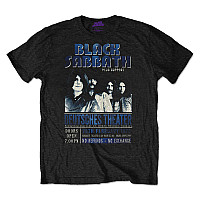 Black Sabbath tričko, Deutsches '73' Eco-Tee Black, pánské