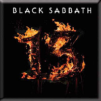 Black Sabbath magnet na lednici 75mm x 75mm, 13