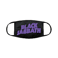 Black Sabbath bavlněná rouška na ústa, Wavy Logo