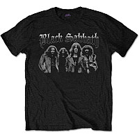 Black Sabbath tričko, Greyscale Group Black, pánské