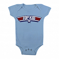 Top Gun kojenecké body tričko, Top Kid Body Blue, dětské