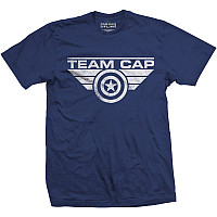 Captain America tričko, Team Cap Logo Navy, pánské