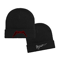 Metallica kulich, Cliff Burton Signature/Logo Black Cuffed