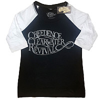 Creedence Clearwater Revival tričko, Vintage Logo Girly Raglan, dámské