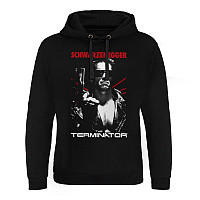 Terminator mikina, Schwarzenegger Poster Epic Hoodie Black, pánská