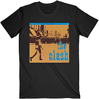 The Clash tričko, Black Market Black, pánské