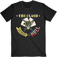 The Clash tričko, Straight To Hell Single Black, pánské