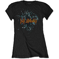 Def Leppard tričko, Shatter Girly Black, dámské