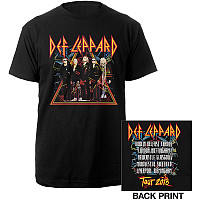 Def Leppard tričko, 2018 Tour Photo, pánské