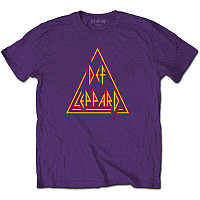 Def Leppard tričko, Classic Triangle Logo, pánské