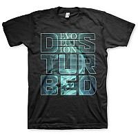 Disturbed tričko, Evolution Black, pánské