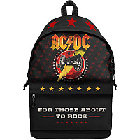 AC/DC batoh PES 43x30x15 cm/580g, For Those About to Rock Black