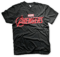 Marvel Comics tričko, Avengers Distressed Logo, pánské