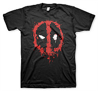Deadpool tričko, Splash Icon Black, pánské