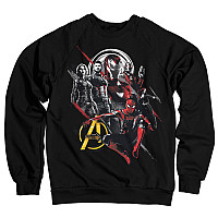 Marvel Comics mikina, Avengers Heroes Sweatshirt Black, pánská