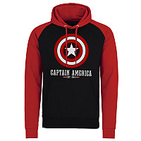 Captain America mikina, Logo Baseball, pánská