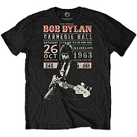 Bob Dylan tričko, Carnegie Hall ´63 Eco-Tee Black, pánské