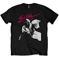Elton John tričko, Pink Brush Back Print, pánské