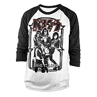 KISS tričko dlouhý rukáv, I Love It Loud Raglan, pánské