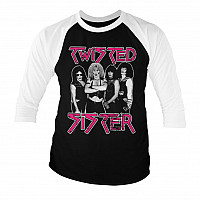 Twisted Sister tričko dlouhý 3/4 rukáv, Twisted Sister, pánské