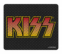 KISS podložka pod myš, Diamond Plate Logo