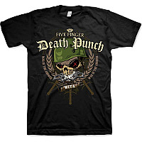 Five Finger Death Punch tričko, War Head Black, pánské