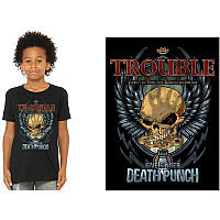 Five Finger Death Punch tričko, Trouble Black, dětské