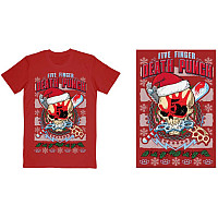 Five Finger Death Punch tričko, Zombie Kill Xmas Red, pánské