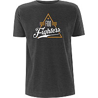 Foo Fighters tričko, Triangle Heather Grey, pánské