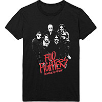 Foo Fighters tričko, Medicine At Midnight Photo Black, pánské